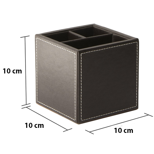 Μολυβοθήκη Δερμάτινη για γραφείο με Ονόματα - Image 2