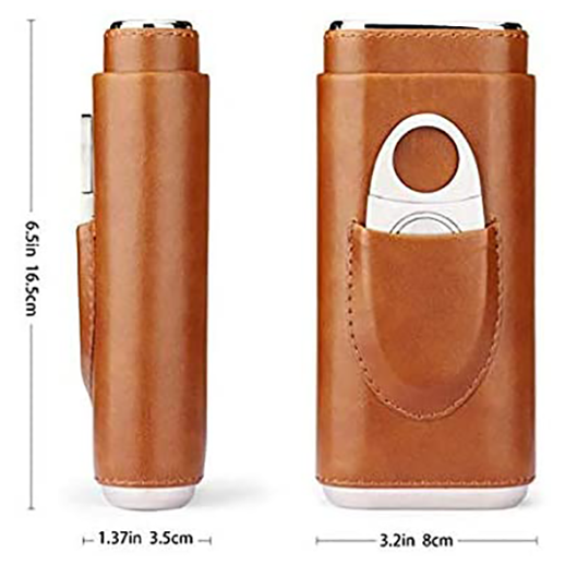 Θήκη για Πούρα, Δερμάτινη με Όνομα, Μήνυμα με Χάραξη - Image 4