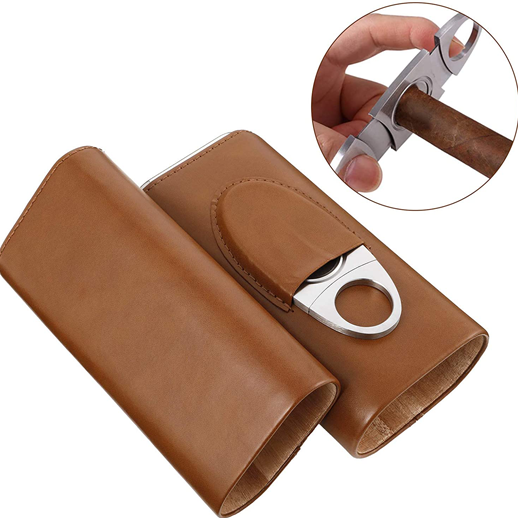 Θήκη για Πούρα, Δερμάτινη με Όνομα, Μήνυμα με Χάραξη - Image 2