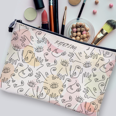 Λινό Τσαντάκι, Νεσεσέρ με μοτίβο Δώρο με Όνομα