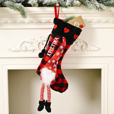 Με Άι Βασίλη Χριστουγεννιάτικη Μπότα με Όνομα