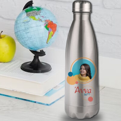 Θερμός Παγούρι Νερού ανοξείδωτο με Όνομα, 750 ml