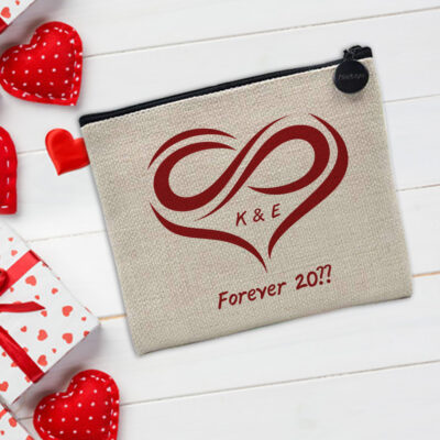 Πορτοφολάκι με Αρχικά, Μήνυμα, Love Infinity