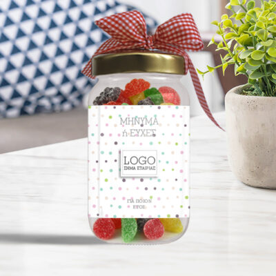 Με σήμα Εταιρίας Βαζάκι Καραμέλες με Μήνυμα, Ονόματα