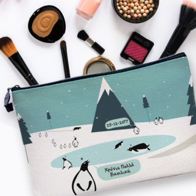 Λινό Τσαντάκι, Νεσεσέρ με τοπίο Γιορτινό, Μήνυμα, Όνομα