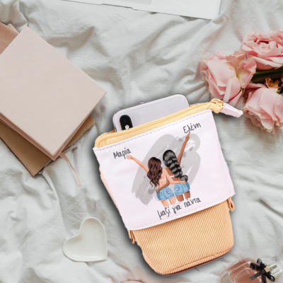 Μολυβοθήκη, Κασετίνα με σκίτσο φίλες, Όνομα, Τάξη