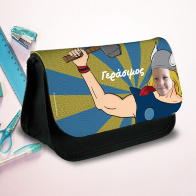 Κασετίνα με Super ήρωα και Φωτογραφία, Όνομα για αγόρια