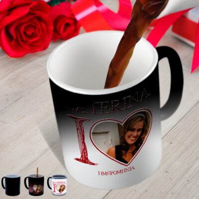 Μαγική Κούπα με Φωτογραφία, Προσωποποιημένη για Επέτειο