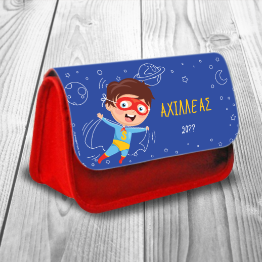 Τσάντα Πλάτης Σχολική με Σούπερ Ήρωα με Όνομα, Έτος - Image 4