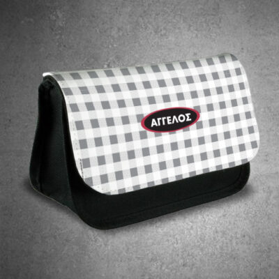 Καρώ Mαύρη Κασετίνα Προσωποποιημένη με Όνομα