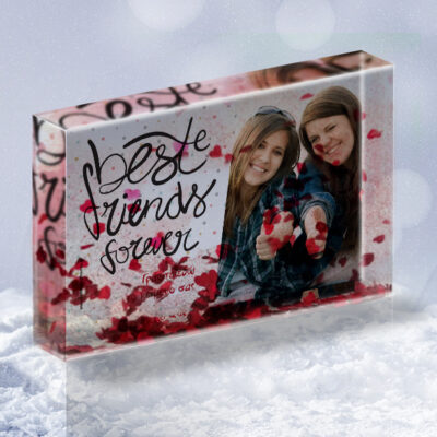 Best Friends, Κορνίζα με αιωρούμενες καρδούλες, με Φωτογραφία