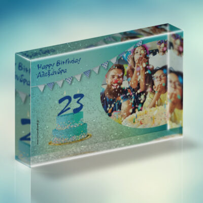 Κορνίζα με αιωρούμενο γκλίτερ, με Φωτογραφία και Ηλικία