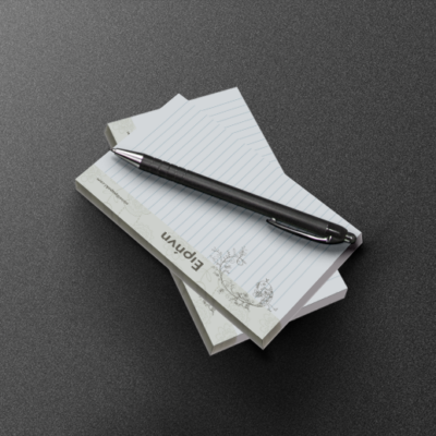 2 Μπλοκ Προσωποποιημένα σημειώσεων Α5 με Όνομα και email