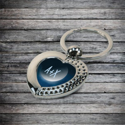 Μπρελόκ με Αρχικά Ονομάτων, Μεταλλικό Προσωποποιημένο Δώρο