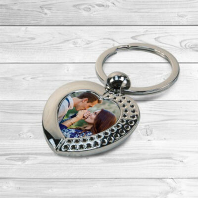 Δώρο Μεταλλικό Μπρελόκ με Φωτογραφία Προσωποποιημένο