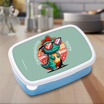 Τάπερ φαγητού, με δεινόσαυρο για σχολείο με Όνομα