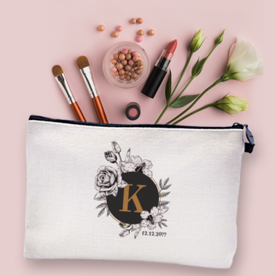 Με Αρχικό Λινό Νεσεσέρ Προσωποποιημένο Δώρο για Γυναίκες