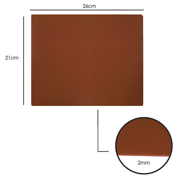 Δερμάτινο Mouse Pad με Ονόματα για γραφείο - Image 3