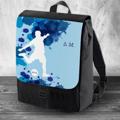 Backpack Σχολική Τσάντα Πλάτης με ποδοσφαιριστή, Αρχικά