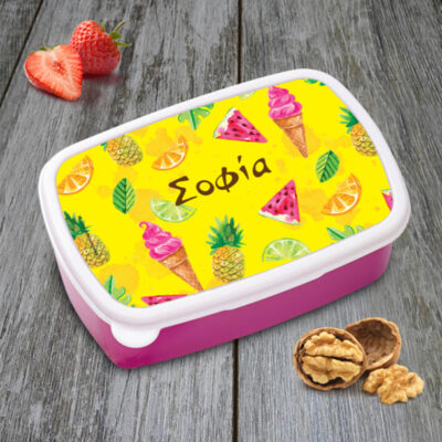 Τάπερ Φαγητού με φρούτα για Κορίτσια Νηπιαγωγείου, Παιδικού