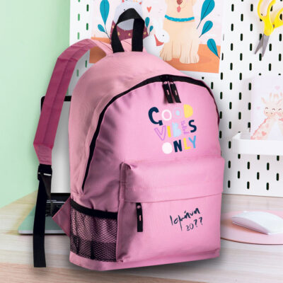 Τσάντα για Δημοτικό, Γυμνάσιο, Good Vibes για Κορίτσια