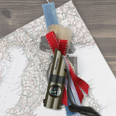 Χειροποίητη Λαμπάδα με Πολυεργαλείο Φακό, Όνομα για αγόρια