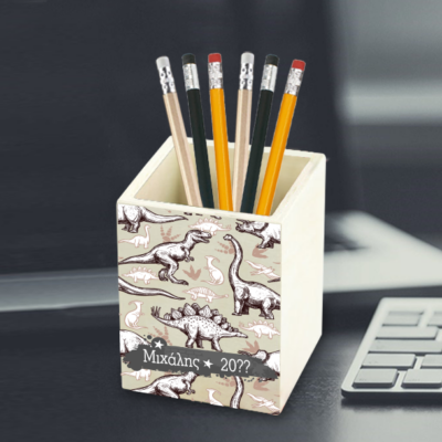 Με Δεινόσαυρο, Όνομα, Μολυβοθήκη Ξύλινη