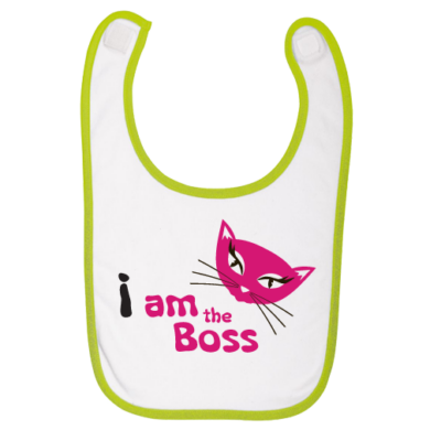 Σαλιάρα για Μωρά Κοριτσάκια, I am the Boss