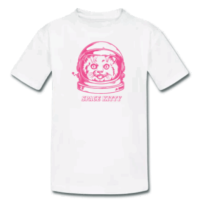 Λευκό Παιδικό Μακό με Στάμπα