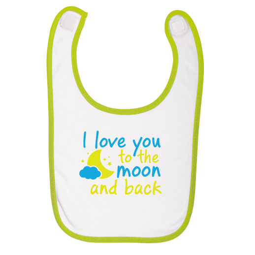 Δώρο Σαλιάρα για Αγοράκια, Ι Love you to the moon and Back