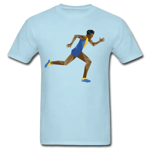 Γαλάζιο Ανδρικό Μακό Runner