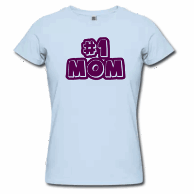 Γαλάζια Μπλούζα #1 Mom