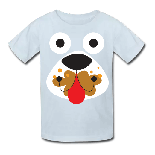 Γαλάζιο Παιδικό Μακό με Σκυλάκι