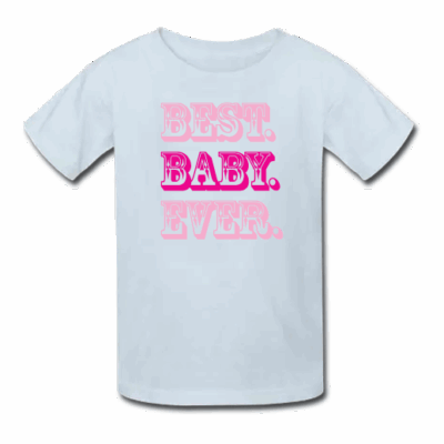 Γαλάζιο Παιδικό Μακό Best Baby Ever