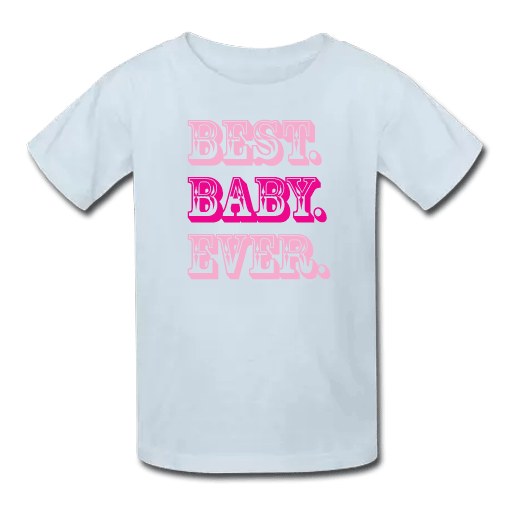Γαλάζιο Παιδικό Μακό Best Baby Ever