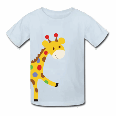 Γαλάζιο Παιδικό Μακό με Καμηλοπάρδαλη