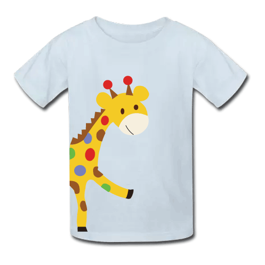 Γαλάζιο Παιδικό Μακό με Καμηλοπάρδαλη