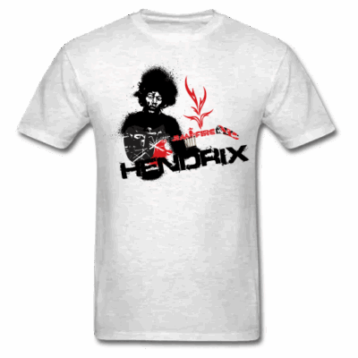 Αντρικό Μακό με τον Jimi Hendrix