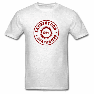 Γκρι Ανδρικό Μακό Satisfaction 100% Guaranteed