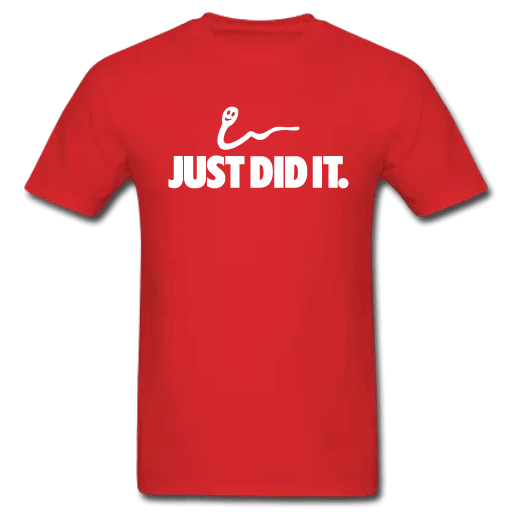 Αντρικό Κόκκινο Μακό Just did it