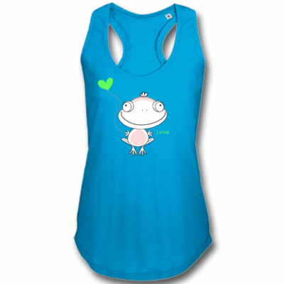 Λευκό Γυναικείο Αμάνικο Μακό με Βατραχάκι