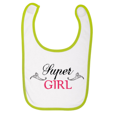 Σαλιάρα για Κοριτσάκια, Super Girl