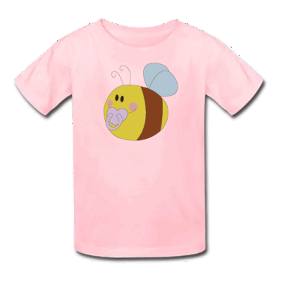 Ροζ Παιδικό Μακό με Μελισσούλα