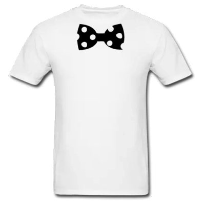 Λευκό Ανδρικό Μακό με Παπιγιόν