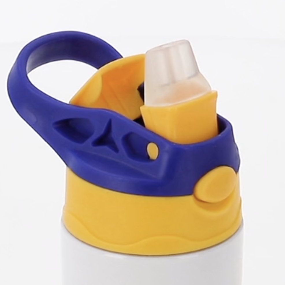 Παγούρι Νερού μεταλλικό με καλαμάκι & Όνομα - Image 2