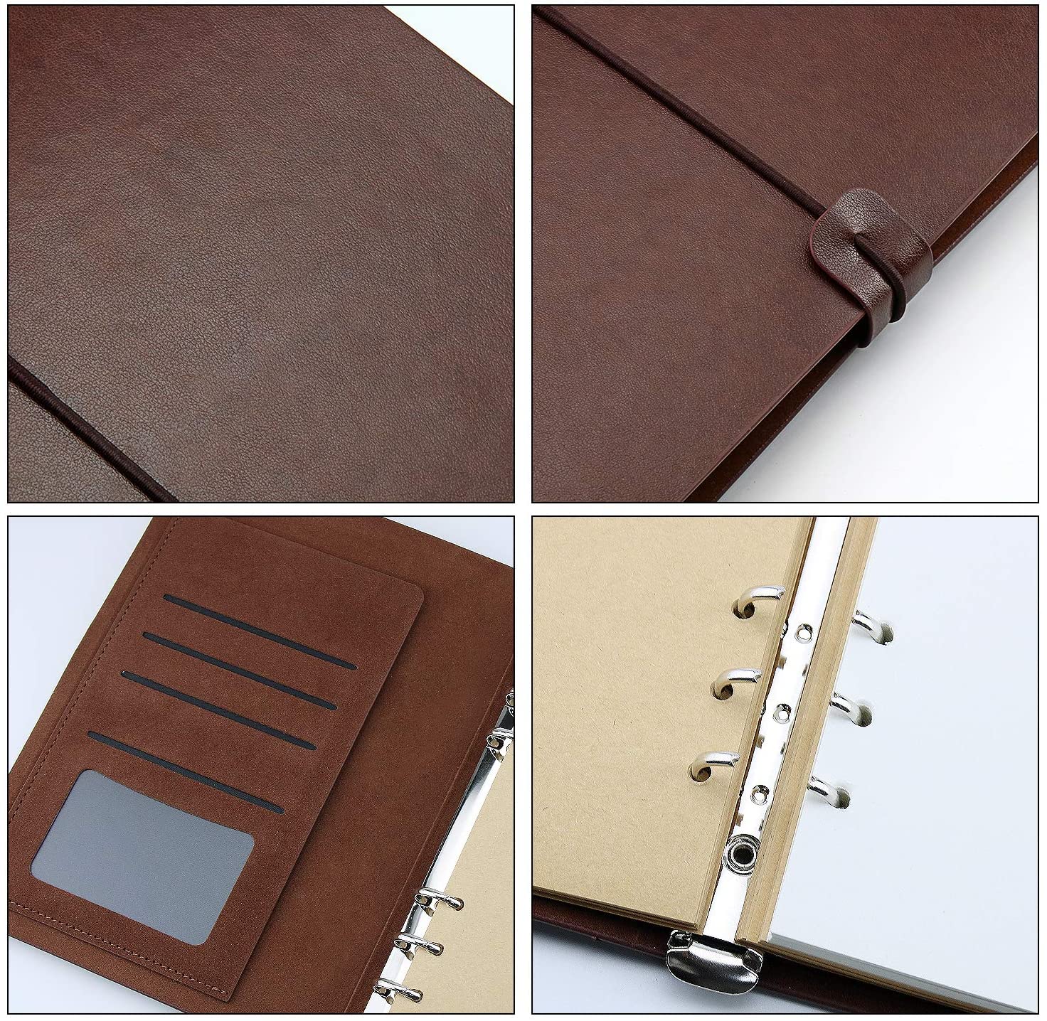 Ντοσιέ με Κρίκους, Σημειωματάριο Δερμάτινο με Ονόματα - Image 2