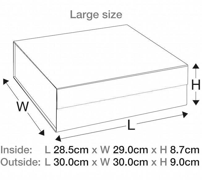 Πολυτελές Κουτί για τα Χριστουγεννιάτικα Δώρα με Ευχές, Όνομα - Image 4