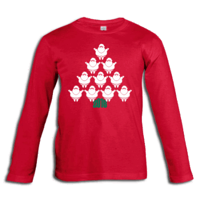 Μακρυμάνικο Παιδικό Μπλουζάκι με Αη Βασίληδες, Έτος