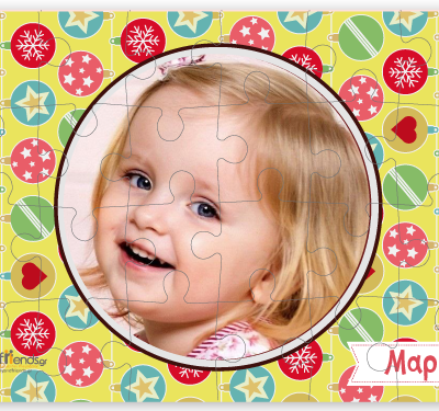 Χριστουγεννιάτικο Παζλ με Φωτογραφία