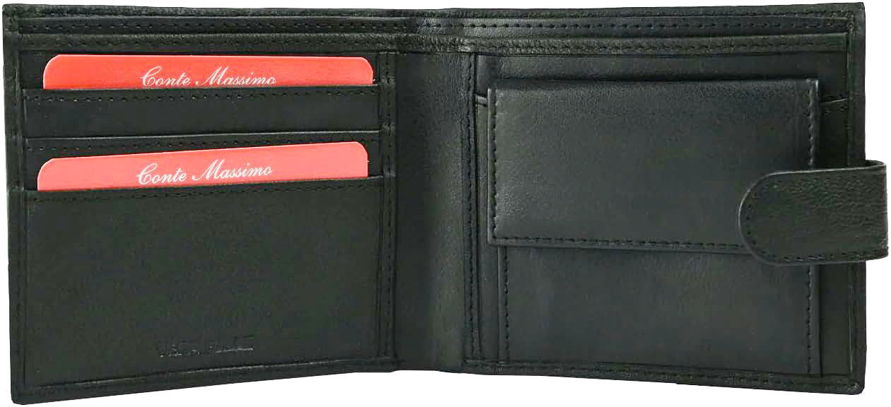 Ανδρικό Δερμάτινο πορτοφόλι με Ονόματα, Μήνυμα - Image 2